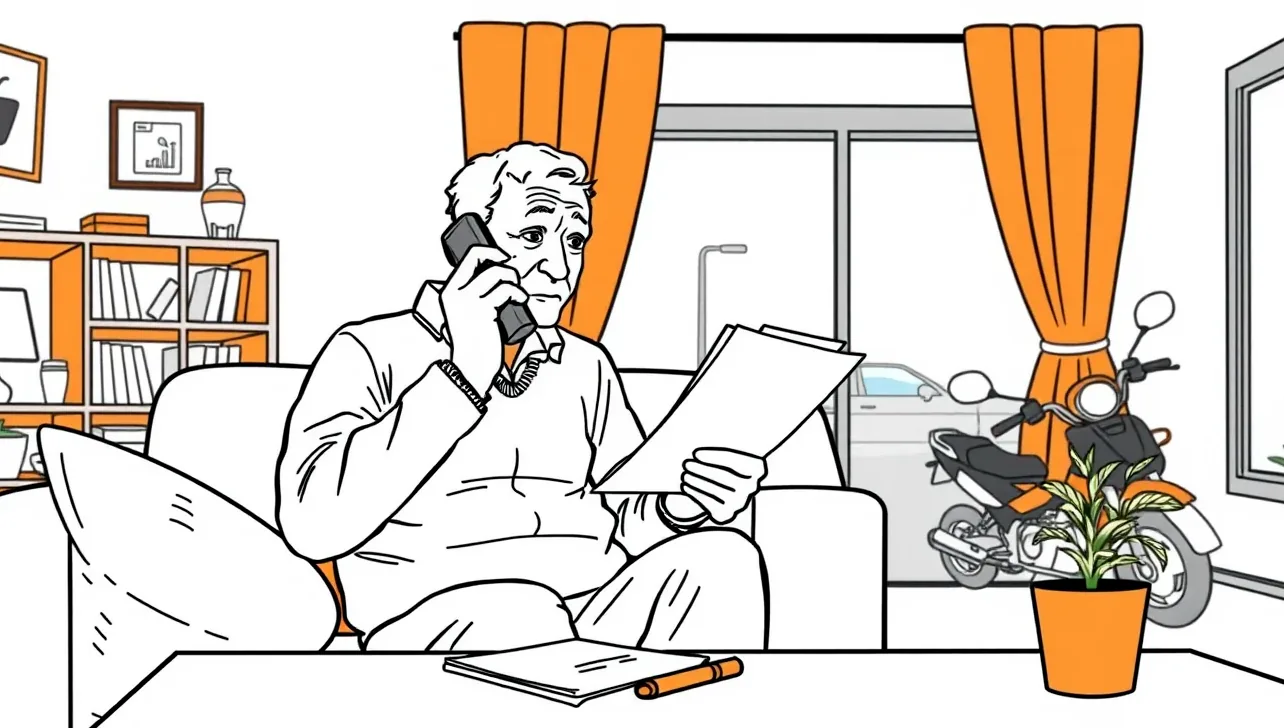 Konateľ firmy odovzdáva splnomocnenie a doklady od služobného auta novému majiteľovi
