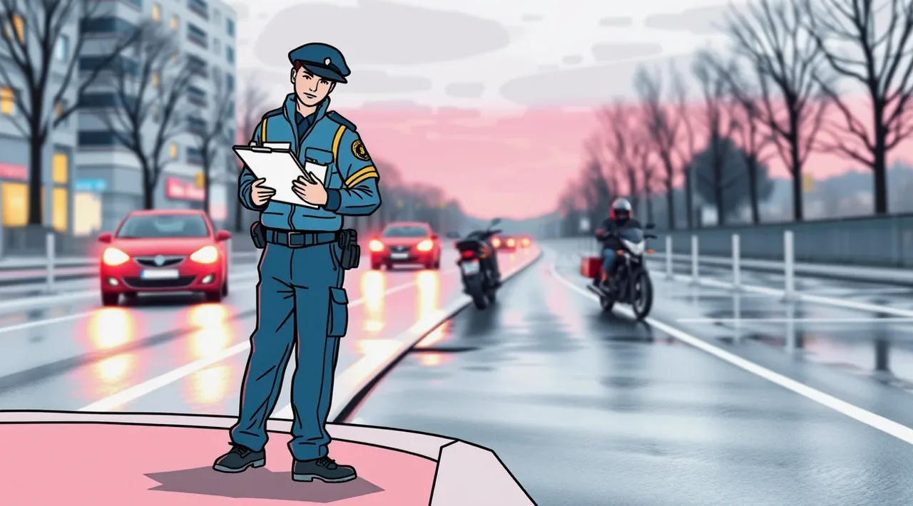 Elektrická kolobežka odstavená na chodníku vedľa cesty v meste