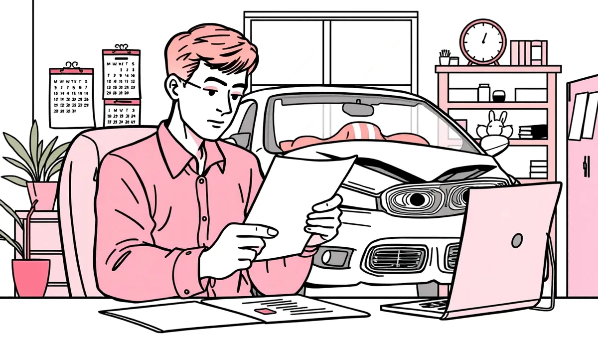 Mechanik v autoservise kontroluje motor staršieho osobného vozidla