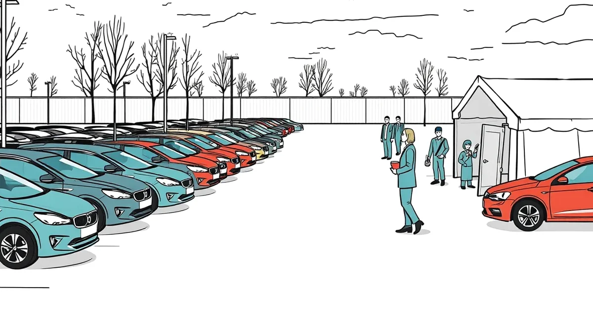 Detail technika zaznamenávajúceho poškodené čelné sklo automobilu