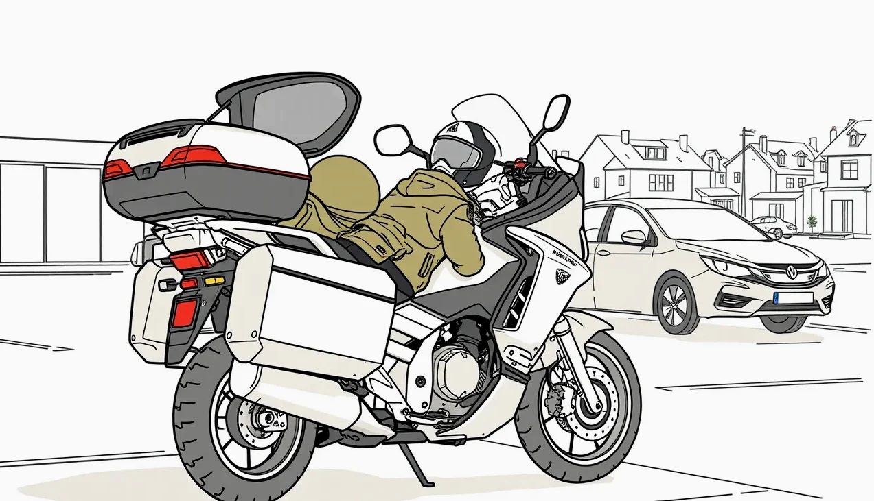 Policajná hliadka vyšetruje miesto činu a spisuje úradný záznam o trestnom oznámení