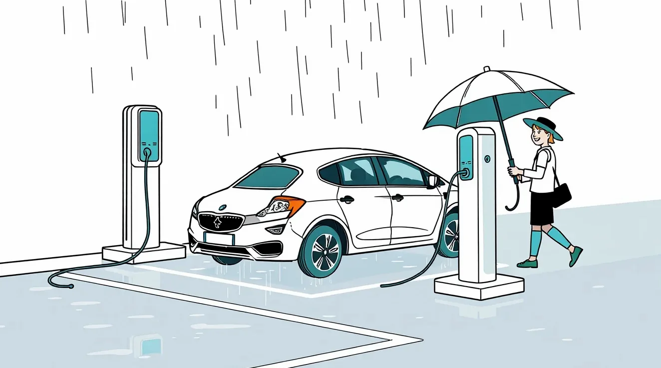 Odťahové vozidlo nakladá nepojazdný elektromobil pomocou hydraulickej ruky na plošinu