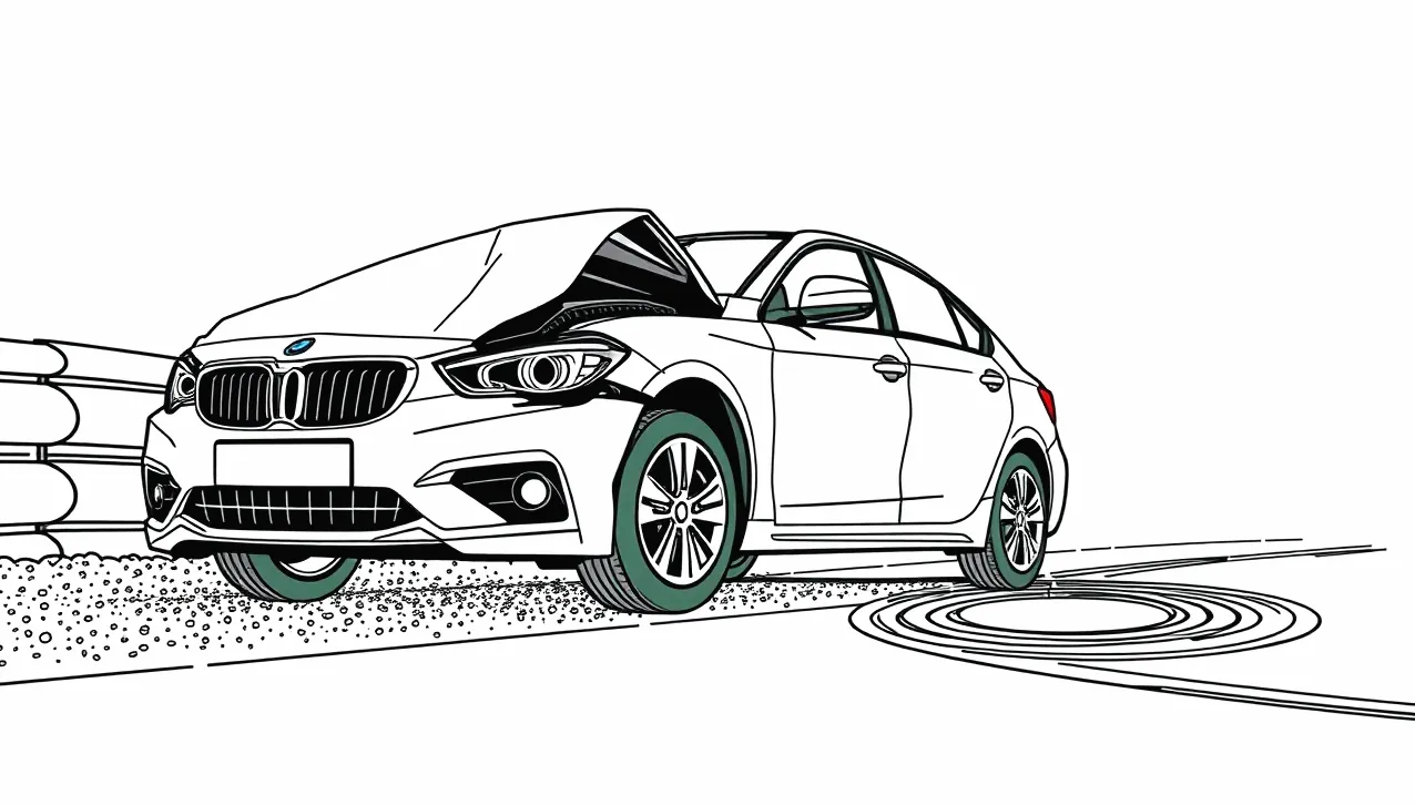 Mechanik kontroluje športový brzdový systém a podvozok vozidla v dielni