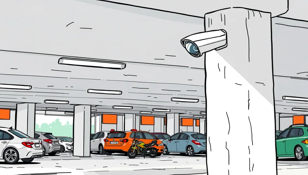 Detail poškriabaného laku a preliačiny na dverách osobného automobilu
