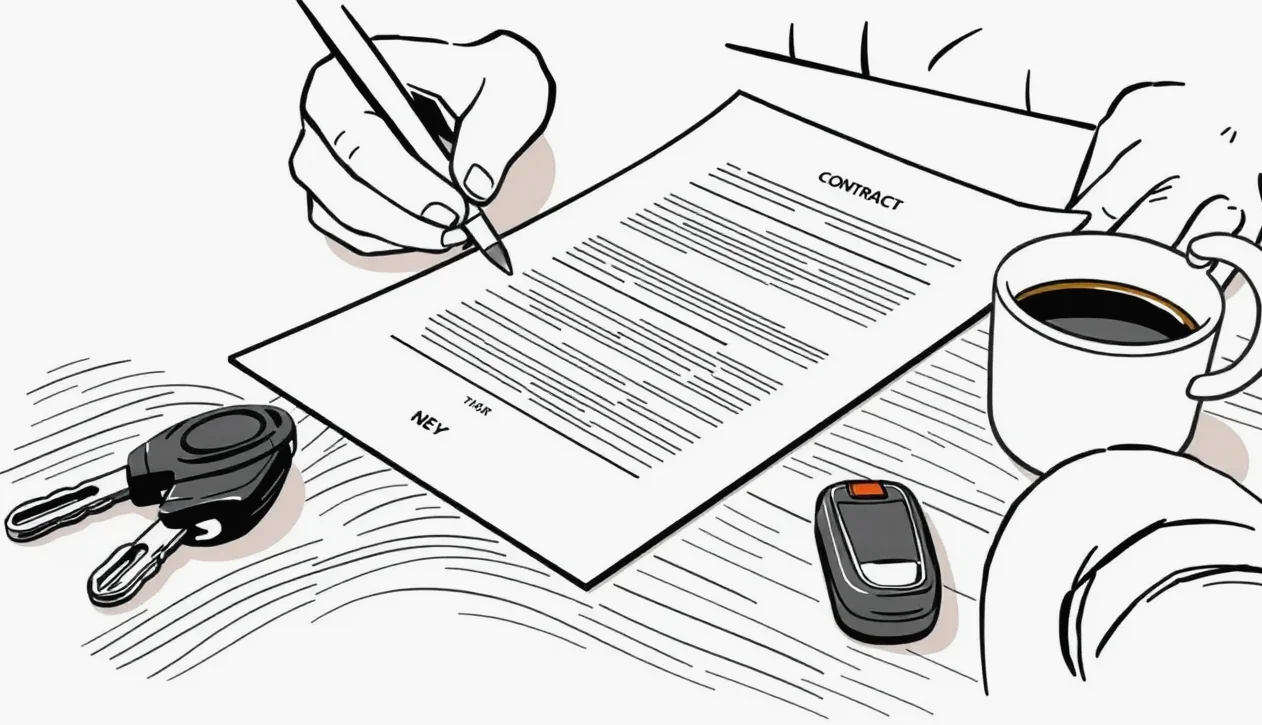 Detail prednej masky nového auta na lízing v autosalóne